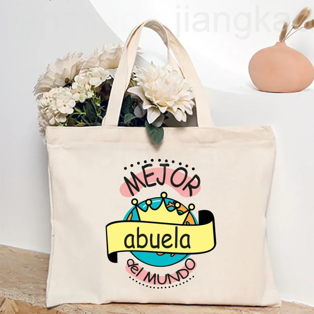 Bulldog Love Canvas Tote Bag ATHLEXES