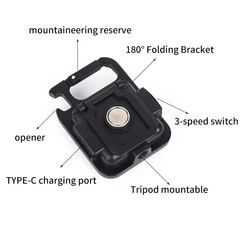 UltraBright COB LED Camping Work Light Lamp ATHLEXES