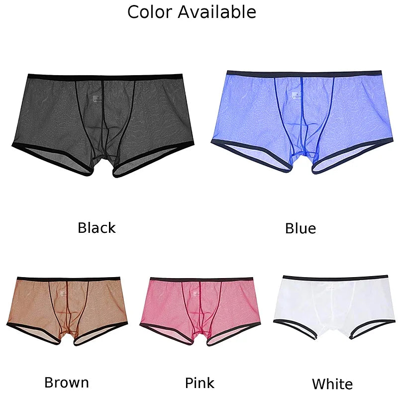 UltraComfort Ice Silk Low Waist Boxers ATHLEXES