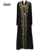 Elegant Sequin Beaded Muslim Abaya Dress ATHLEXES