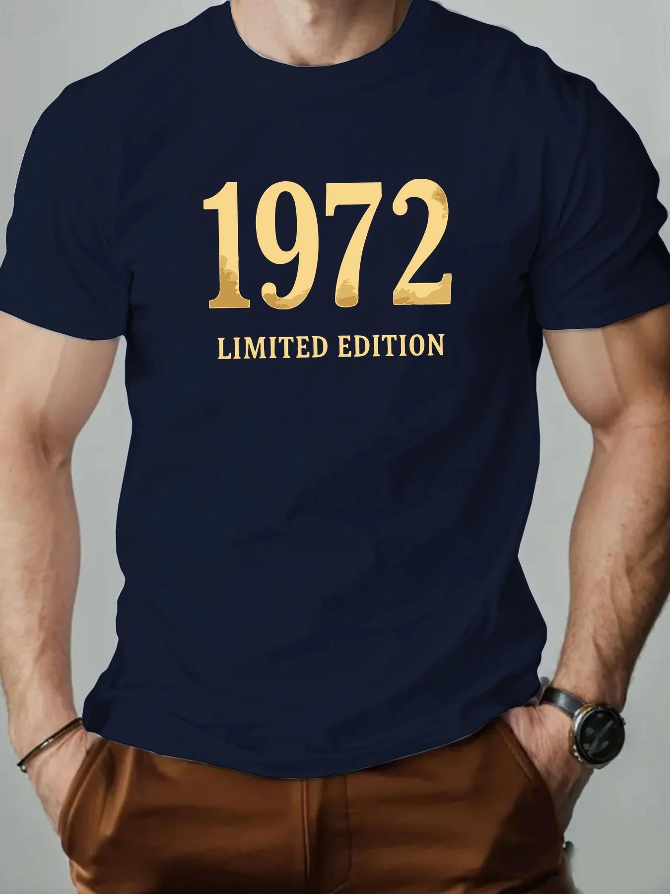 Classic 1972 Cotton Summer T-Shirt for Men ATHLEXES