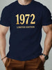 Classic 1972 Cotton Summer T-Shirt for Men ATHLEXES
