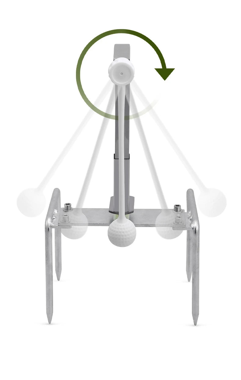 PGM Golf Swing Trainer - 360° Adjustable Practice Aid ATHLEXES