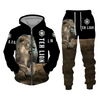 3D Lion Graphic Hoodie Tracksuit ATHLEXES