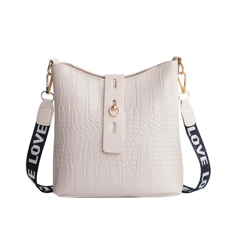 Crocodile Luxe Crossbody Handbag for Women ATHLEXES