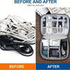 JBAILI Leather Waterproof Cable Organizer ATHLEXES
