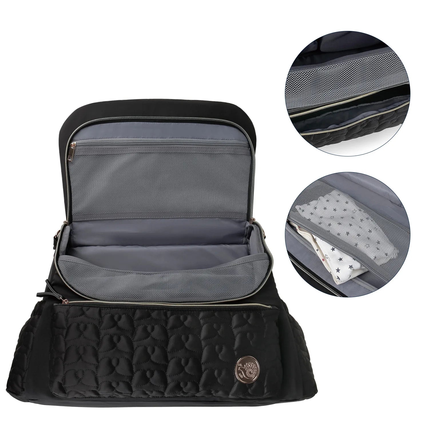 ChicBaby Waterproof Diaper Backpack with Changing Pad ATHLEXES