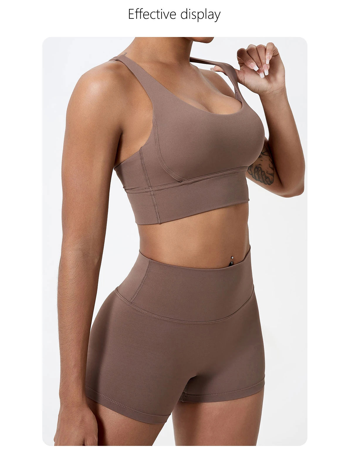 EliteFit Cross Back Sports Bra for Women ATHLEXES
