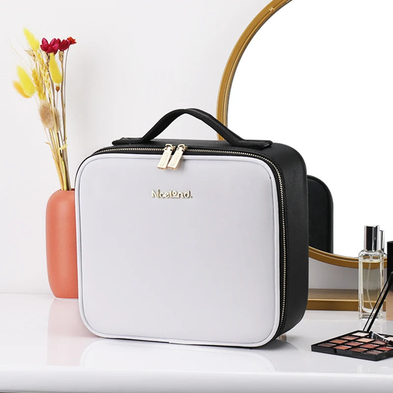 LuxeGlow LED Travel Makeup Organizer ATHLEXES