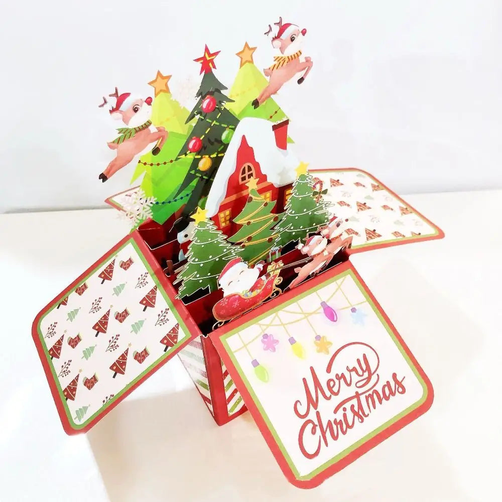 Enchanting 3D Pop Up Holiday Greeting Cards Collection ATHLEXES