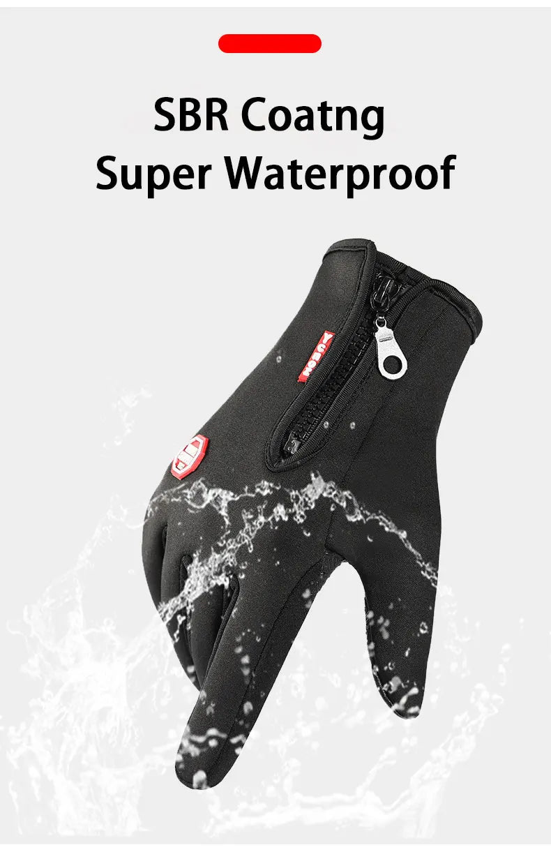 Cycling Comfort Gloves for Warmth and Grip in Autumn Winter ATHLEXES
