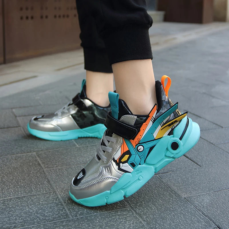 NBGAG Boys Casual Leather Sneakers ATHLEXES