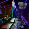 Ybeiyuan LED 3-in-1 DMX Disco Strobe Light ATHLEXES