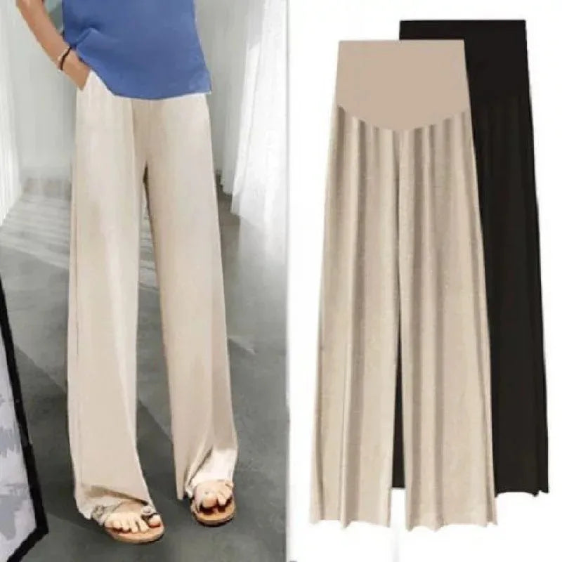 Summer Breeze Maternity Wide Leg Pants ATHLEXES