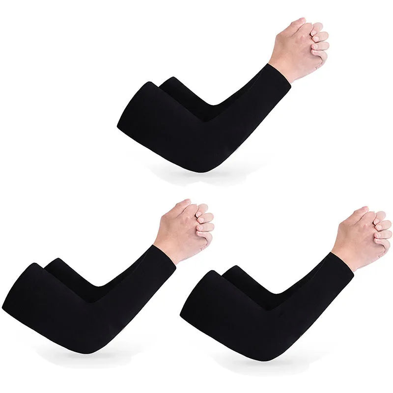 SilkGuard Breathable Sun Protection Arm Sleeves ATHLEXES