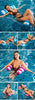 LuxeWater Hammock Inflatable Pool Float Bed ATHLEXES