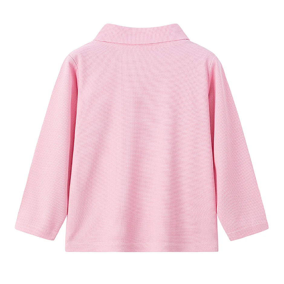 Stylish Kids' Solid Color Polo T-Shirt ATHLEXES