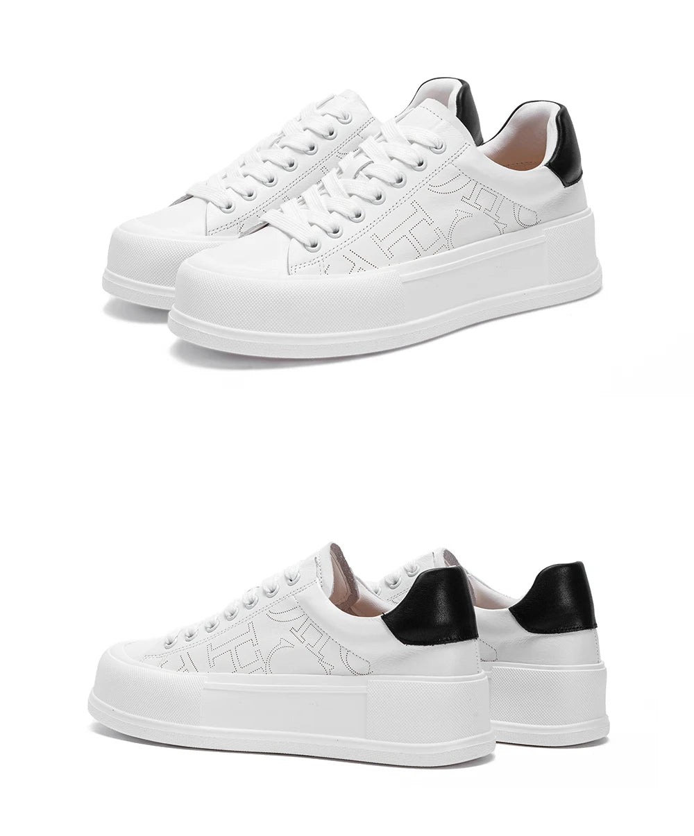 CHCH Women's Comfort Leather Sports Shoes ATHLEXES