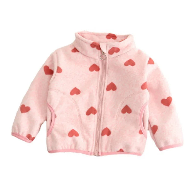 Cozy Chic Thickened Jacket for Girls' Winter Fun ATHLEXES