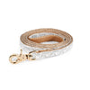Luxury Snakeskin Soft Leather Pet Collar & Leash Set ATHLEXES