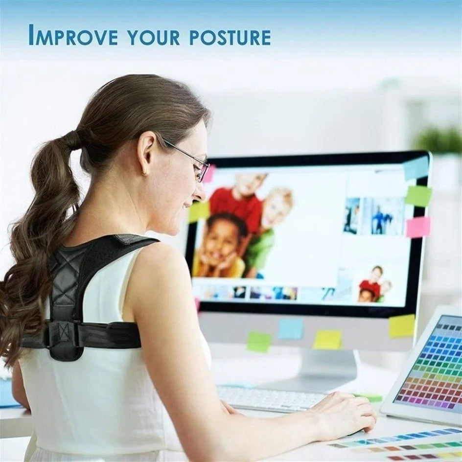 PosturePerfect Adjustable Back Support Belt ATHLEXES
