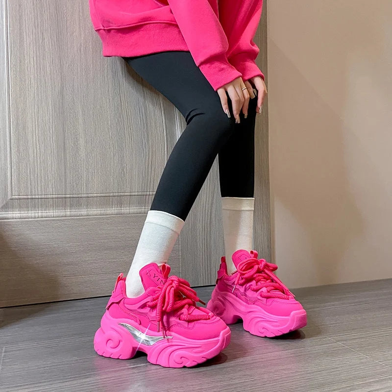 ElevateStep Women's Chunky Platform Sneakers ATHLEXES