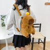 Kawaii Capybara Plush Backpack for Kids ATHLEXES