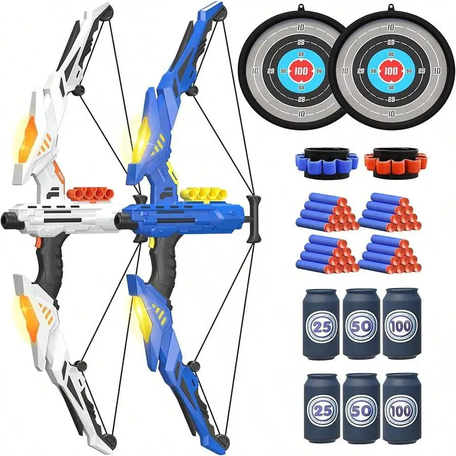 GlowDart LED Archery Toy Set for Kids ATHLEXES