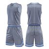 Custom Stripe Basketball Jersey Set for All Ages ATHLEXES
