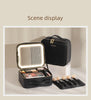 LuxeGlow LED Makeup Train Case ATHLEXES