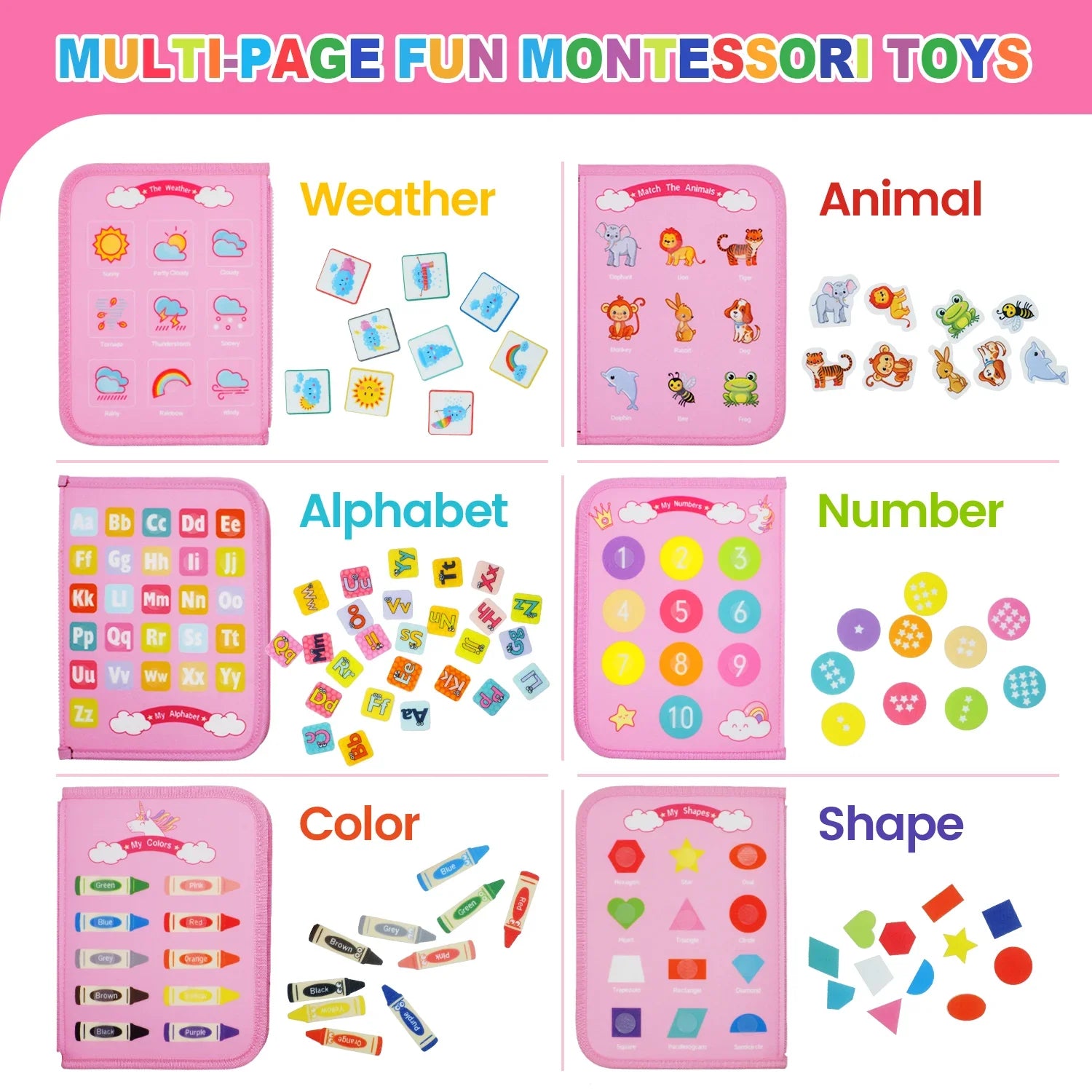 Felt Learning Board Busy Board ATHLEXES
