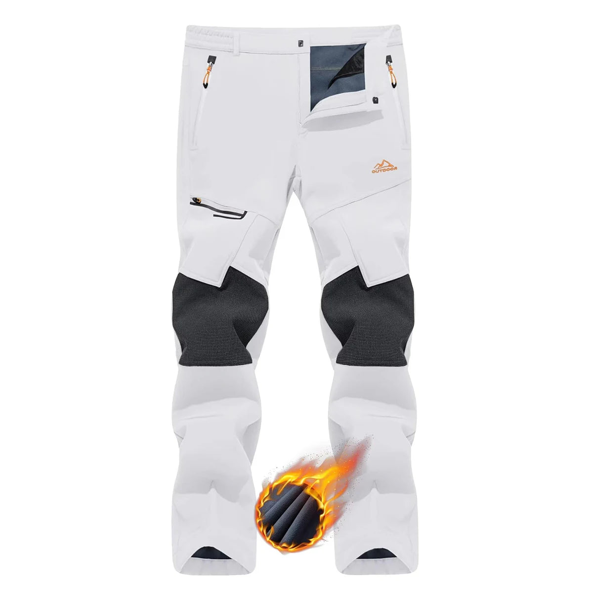TACVASEN Men's Thermal Fleece Hiking Pants ATHLEXES