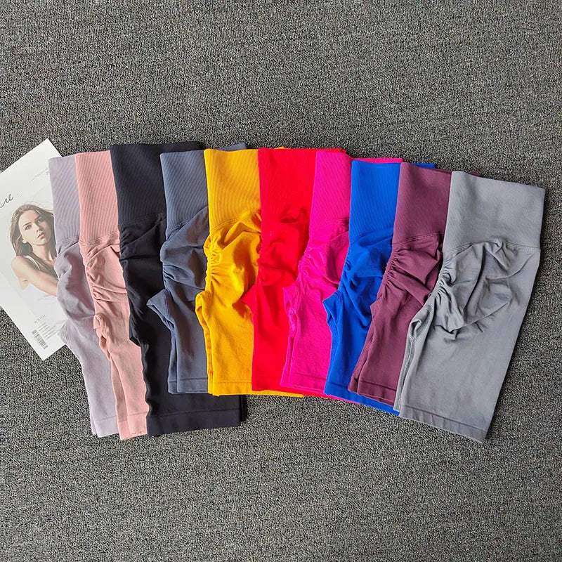 Seamless High Waist Yoga Shorts for Women ATHLEXES