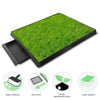 Pet Toilet Litter Box Pad, Potty Training, Synthetic Grass, Mesh Tray for Dogs, Indoor and Outdoor Use, 3 Layers ATHLEXES