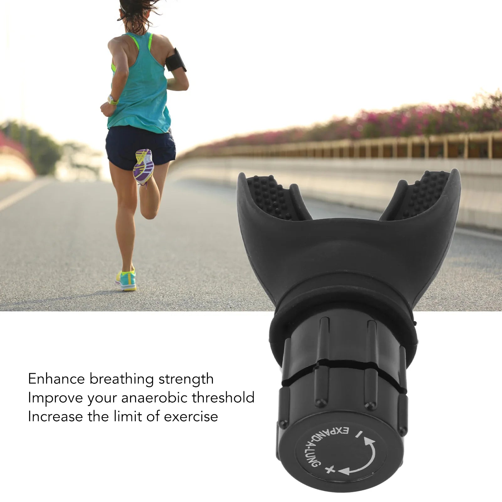 LungMaster Handheld Breathing Trainer Device ATHLEXES