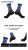 Van Gogh Inspired Retro Art Socks for Men ATHLEXES