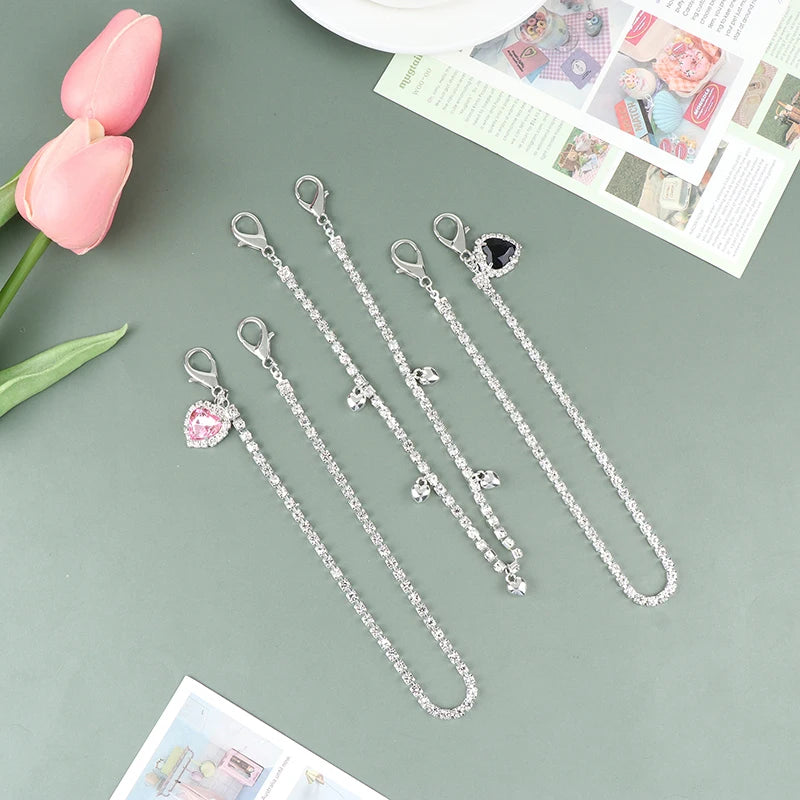 Chic Heart Tassel Boot Shoe Chain Jewelry for Trendy Sneakers ATHLEXES