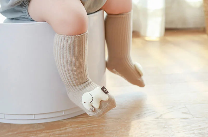 Cute Cotton Non-Slip Baby Socks for Infants and Toddlers ATHLEXES