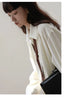 Korean Minimalist Oversized Button-Up Shirt for Women ATHLEXES