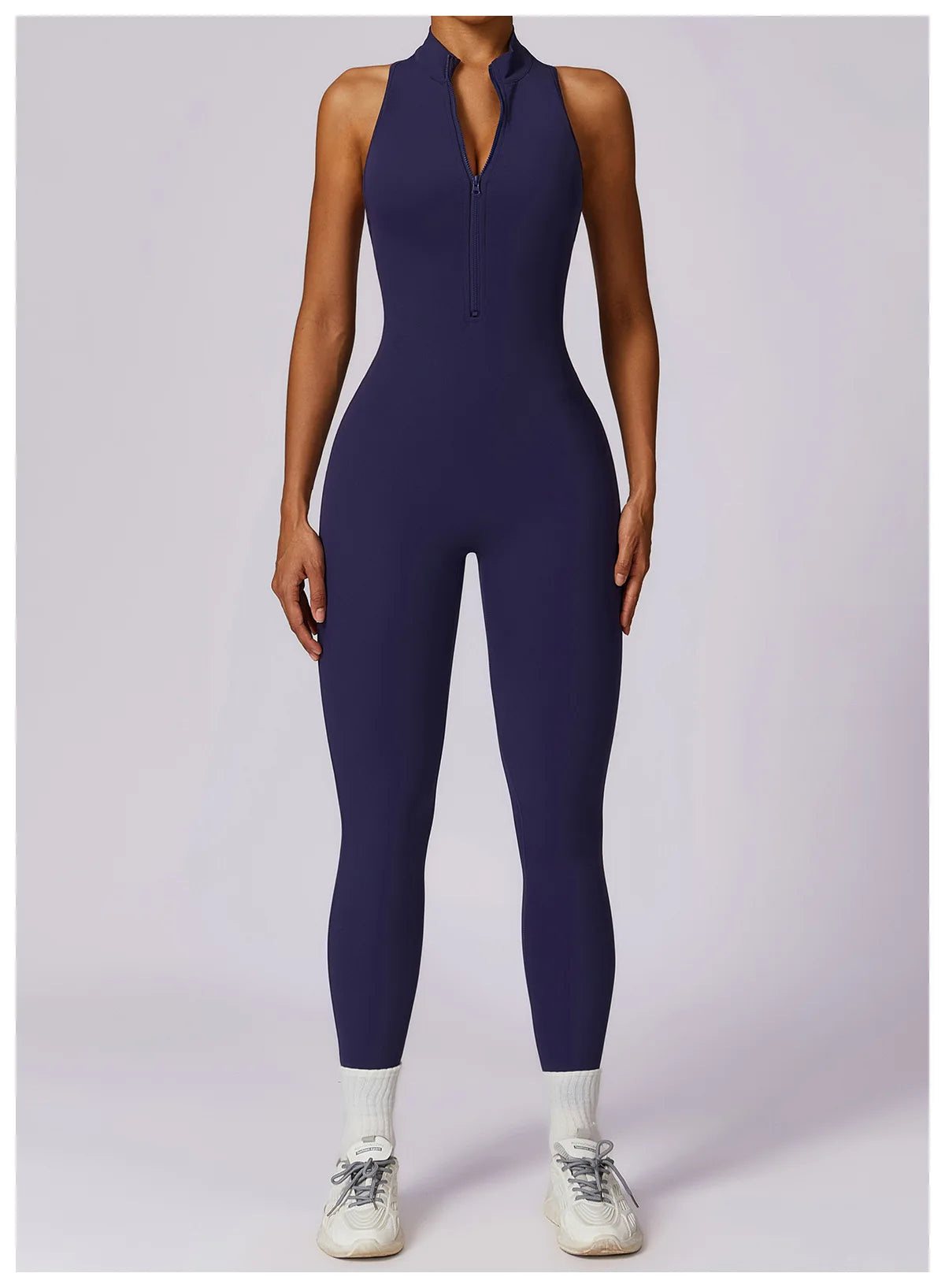 V-Back One-Piece Sports Jumpsuit ATHLEXES