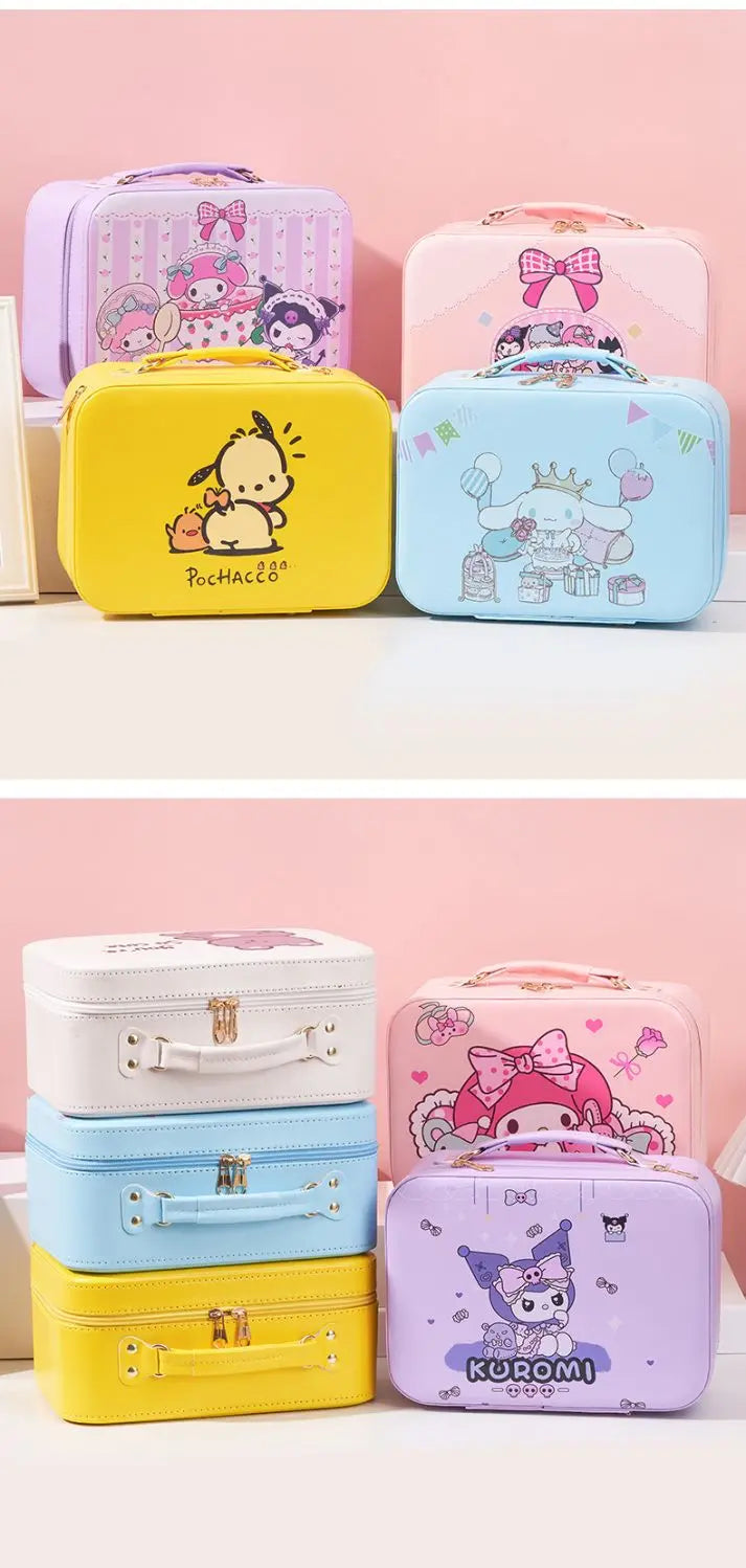 CinnaMy Melody Kuromi Premium Cosmetic Case ATHLEXES