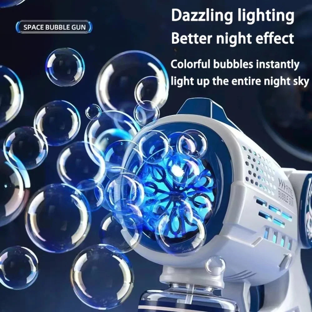 Astronaut Bubble Blaster Automatic Bubble Gun ATHLEXES