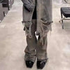Vintage Style Wide Leg Men's Jeans ATHLEXES
