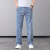 BreezyCool Men's Summer Denim Pants ATHLEXES