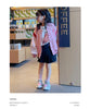 Chic Pink Leather Running Shoes for Young Girls ATHLEXES