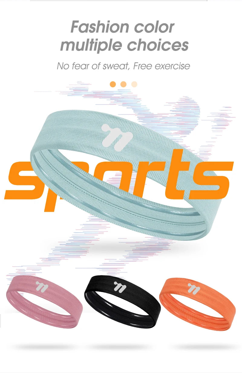 WEST BIKING Moisture-Wicking Fitness Headband ATHLEXES