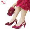 Royal Blue Elegance: Nigerian Pumps & Bag Set ATHLEXES