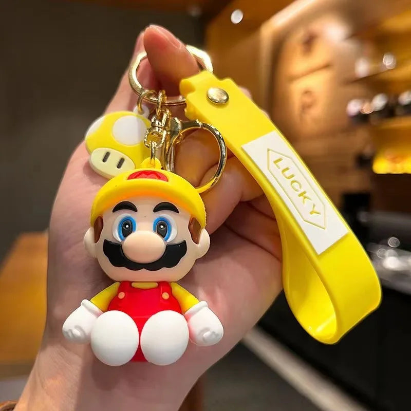 Super Mario Adventure Keychain Set: PVC Collectibles ATHLEXES