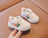 ChicStride 2 Striped White Baby Casual Sneakers ATHLEXES