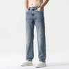 Retro Blue Wide Leg Denim Jeans for Men ATHLEXES